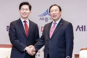 최민호 세종시장-김문수 후보, 행정수도 완성 공감대
