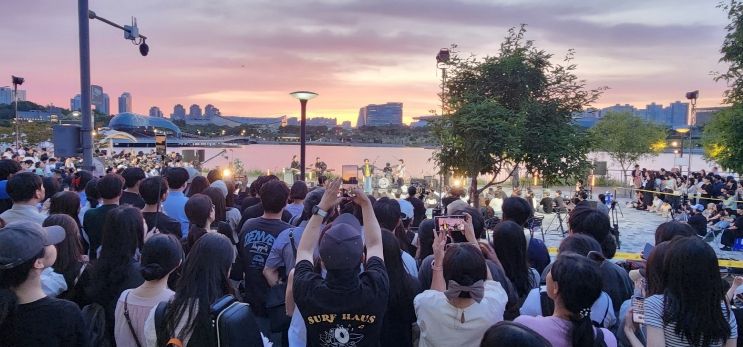 세종호수공원 비긴어게인 촬영