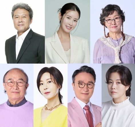 사진 제공: 제이와이드컴퍼니(천호진), 하이퍼스토리(이태란), KBS(반효정), KBS(윤주상), 인연엔터테인먼트(김희정), KBS(박성근), 누아엔터테인먼트(김정영)