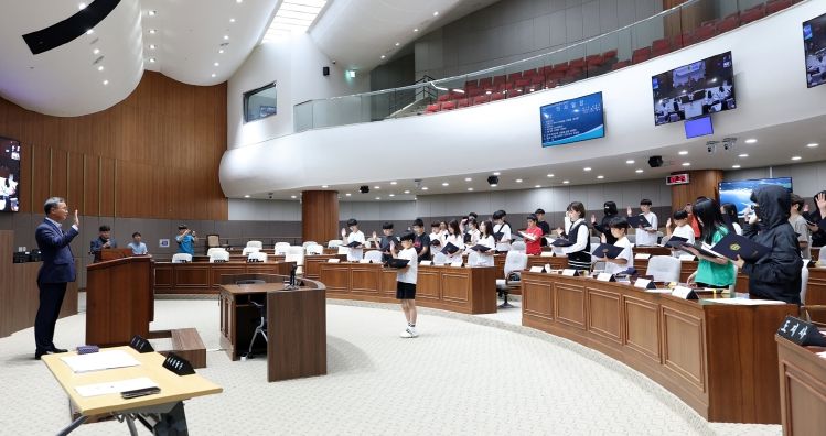 태안 화동초등학교 청소년 의회교실